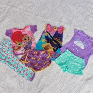 Girls summer PJ bundle 4T